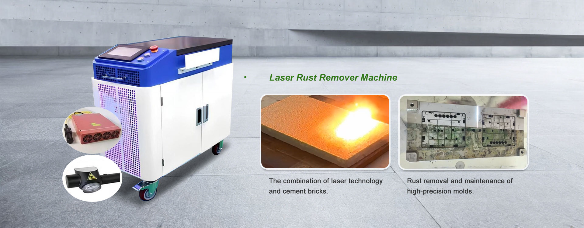 Cina Produsen Mesin Penghilang Karat Laser